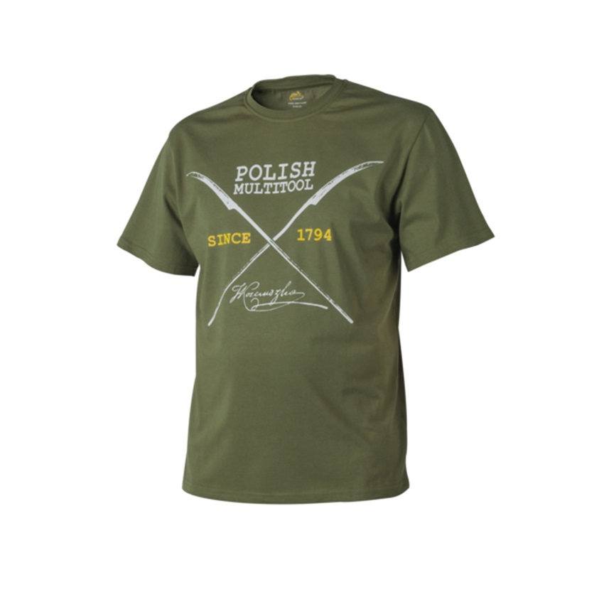 Κοντομάνικη Βαμβακερή Μπλούζα T-Shirt Polish Multitool (Green) Helikon-Tex LIK73234 trazeras|LIK73234