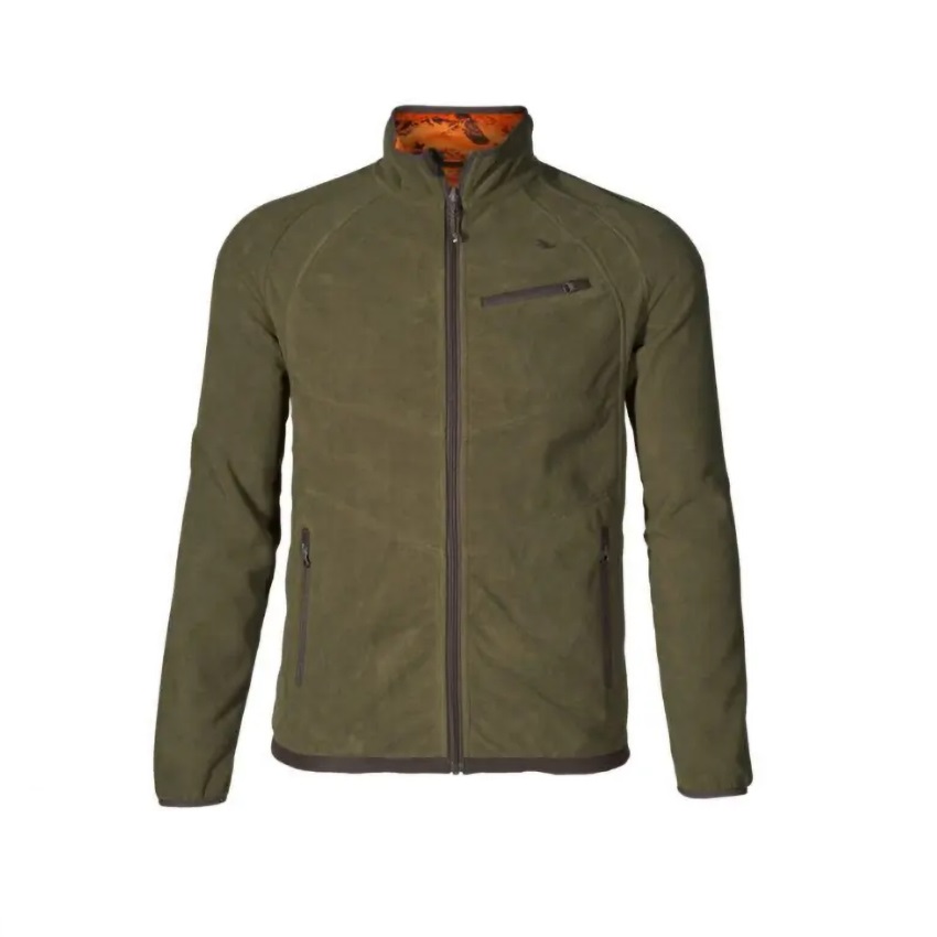 Ζακέτα Κυνηγίου Fleece Διπλής Όψης Vantage (Pine Green / Invis Orange Blaze) της Seeland LAM71146 trazeras|LAM71146