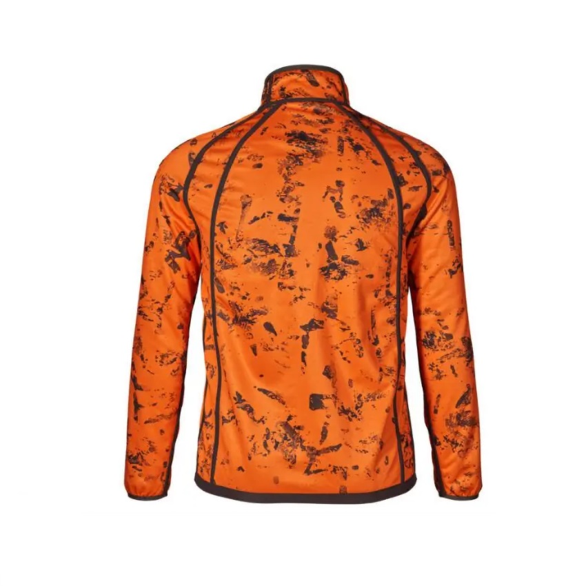 Ζακέτα Κυνηγίου Fleece Διπλής Όψης Vantage (Pine Green / Invis Orange Blaze) της Seeland LAM71146 trazeras|LAM71146