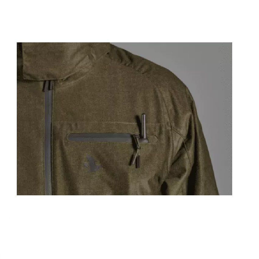 Αδιάβροχο Κυνηγετικό Τζάκετ Avail (Pine Green Melange) της Seeland LAM71151 trazeras|LAM71151