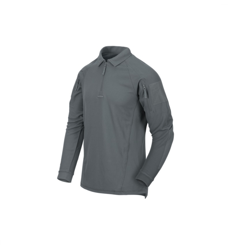 Μακρυμάνικη Μπλούζα Polo Range Shirt (Shadow Grey) της Helikon-Tex LIK73683 trazeras|LIK73683