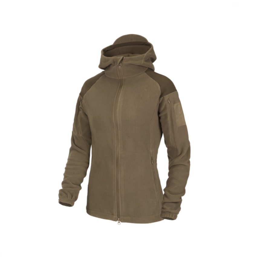 Γυναικεία Ζακέτα Heavy Fleece Cumulus Jacket (Coyote) της Helikon-Tex LIK73837 trazeras|LIK73837