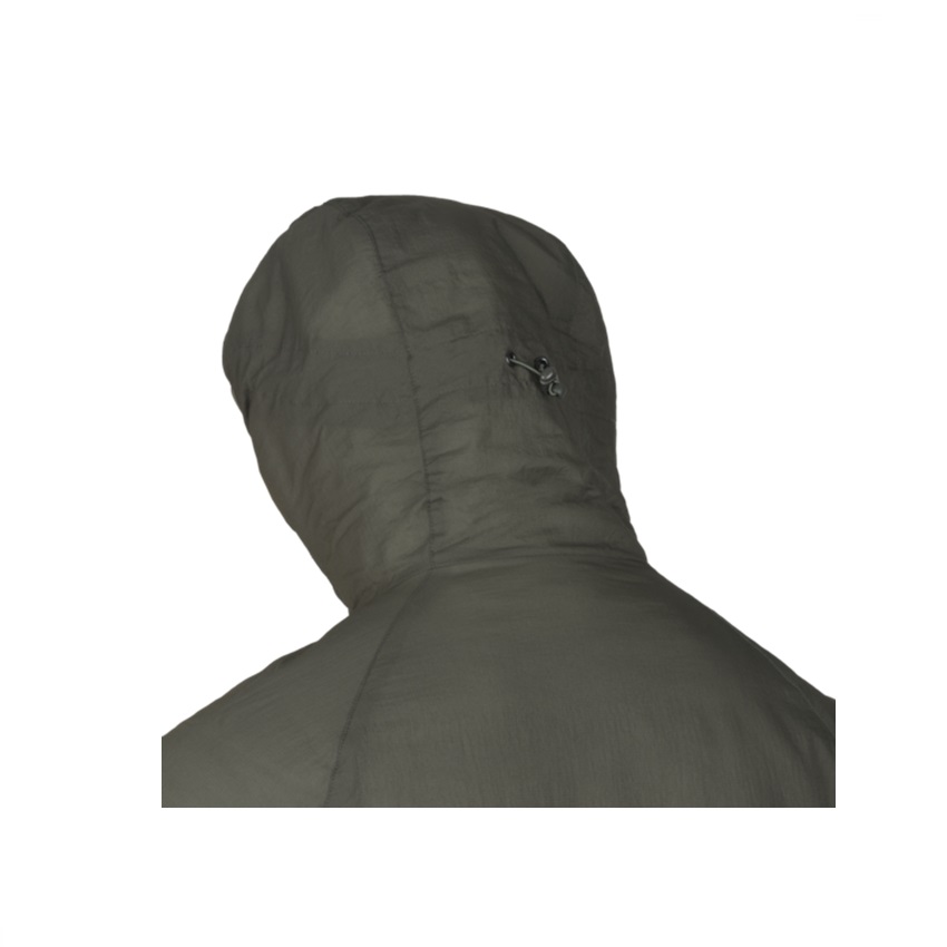 Τζάκετ Hoodie Wolfhound Jacket Climashield® Apex 67g (Black) της Helikon-Tex LIK73838 trazeras|LIK73838