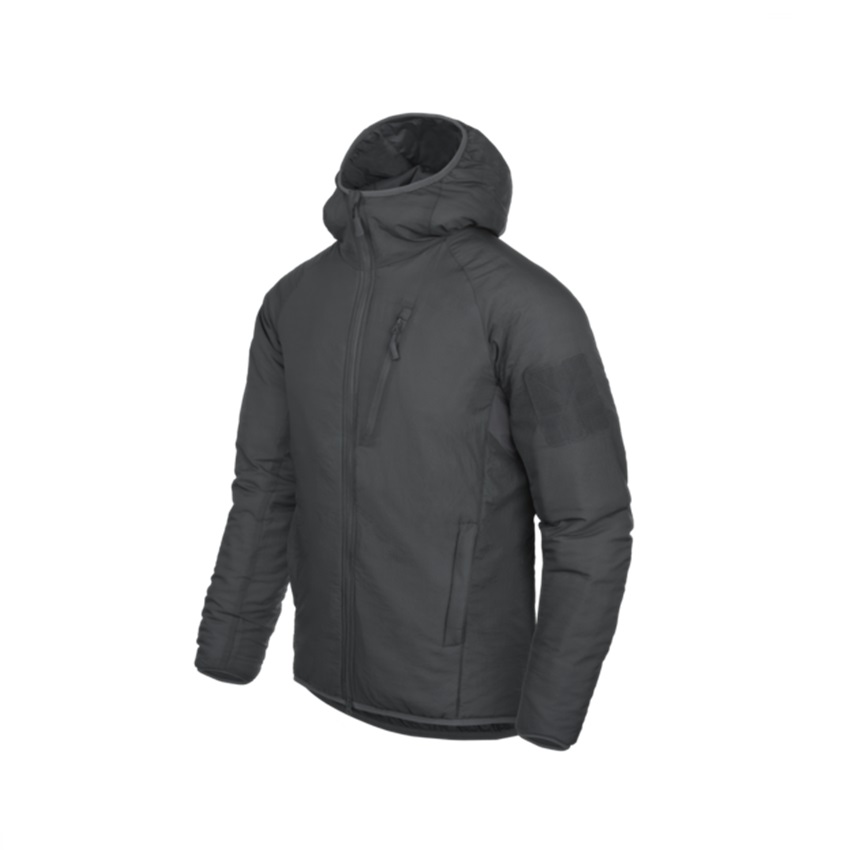 Τζάκετ Hoodie Wolfhound Jacket Climashield® Apex 67g (Alpha Green) της Helikon-Tex LIK73841 trazeras|LIK73841