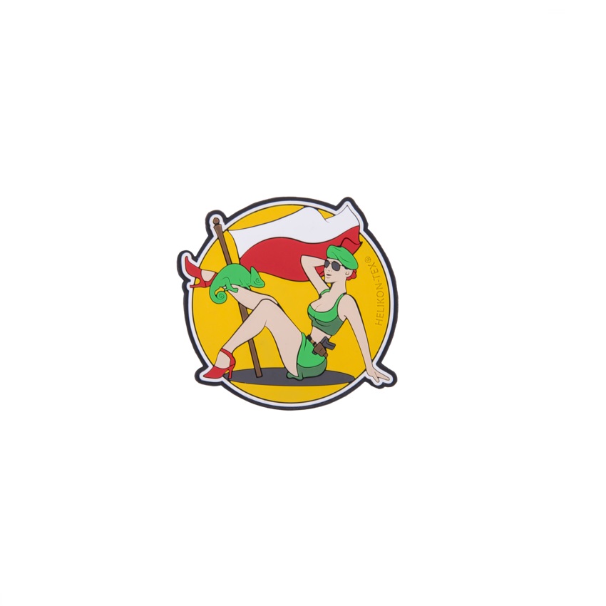 Σήμα PVC Patch Polish Girl (Yellow) της Helikon-Tex LIK73907 trazeras|LIK73907