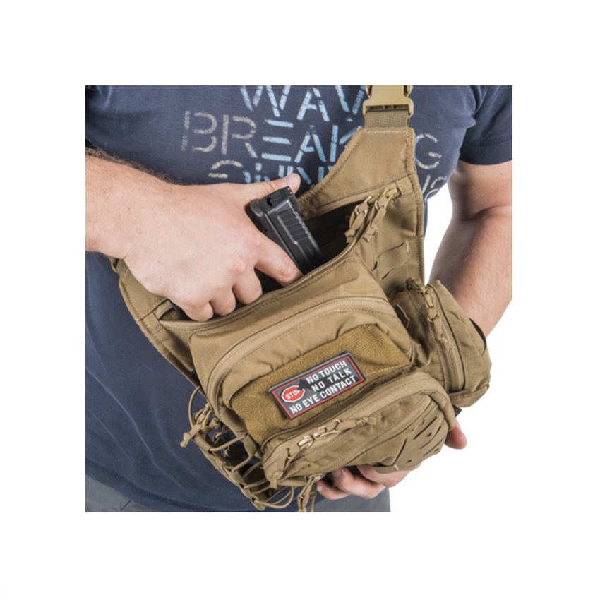 Τσαντάκι Ώμου Χιαστί EDC Side Bag Cordura 11L (Coyote) της Helikon-Tex LIK73915 trazeras|LIK73915