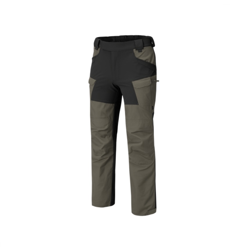 Υβριδικό Παντελόνι Hybrid Outback Pants DuraCanvas (Taiga Green / Black A) της Helikon-Tex LIK73967 trazeras|LIK73967