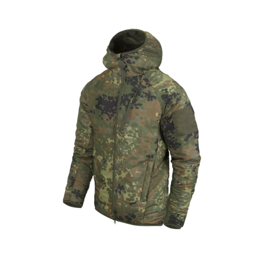 Τζάκετ Hoodie Wolfhound Jacket Climashield® Apex 67g (Flecktarn) της Helikon-Tex LIK74000 trazeras|LIK74000