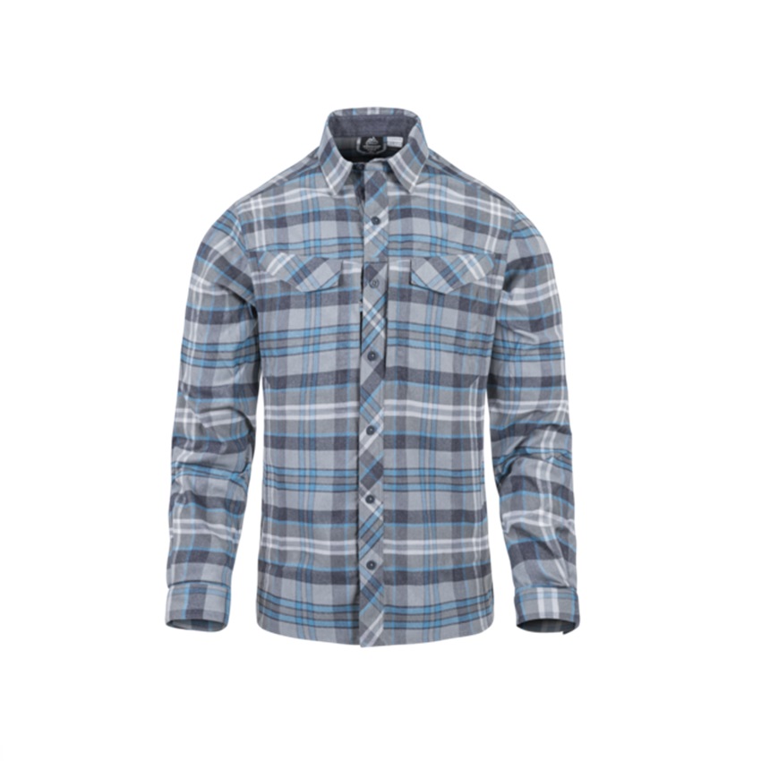 Πουκάμισο Μακρυμάνικο Defender MK2 Pilgrim (Blue Plaid) της Helikon-Tex LIK74007 trazeras|LIK74007