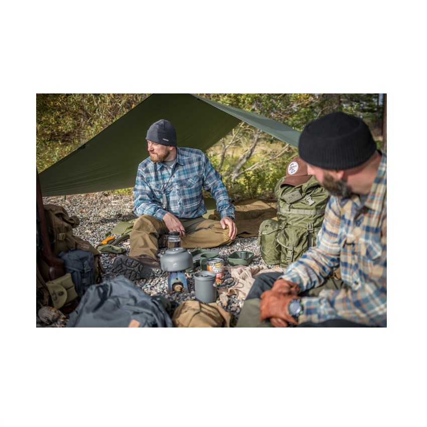Πουκάμισο Μακρυμάνικο Defender MK2 Pilgrim (Rust Plaid) της Helikon-Tex LIK74090 trazeras|LIK74090