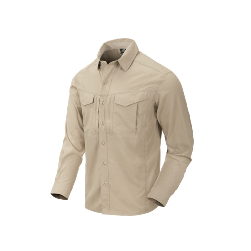 Πουκάμισο Μακρυμάνικο Defender MK2 Tropical (Silver Mink) της Helikon-Tex LIK74012 trazeras|LIK74012