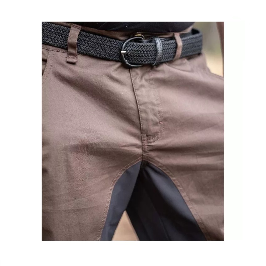 Κυνηγετικό Παντελόνι Loke (΅Wood Brown / Black) της Shaggy Breeches LAM71193 trazeras|LAM71193