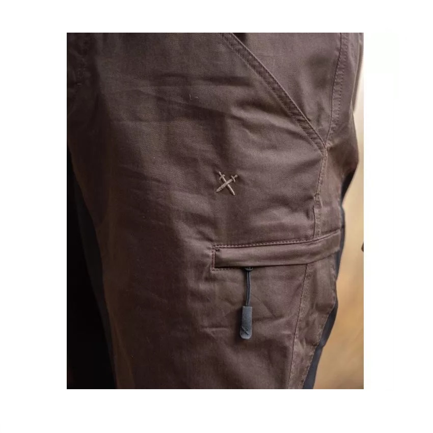 Κυνηγετικό Παντελόνι Loke (΅Wood Brown / Black) της Shaggy Breeches LAM71193 trazeras|LAM71193