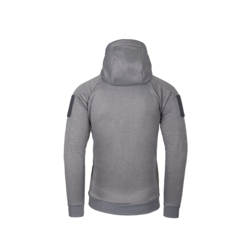 Επιχειρησιακό Hoodie με Φερμουάρ Urban Fullzip (Melange Black / Grey) της Helikon-Tex LIK74105 trazeras|LIK74105