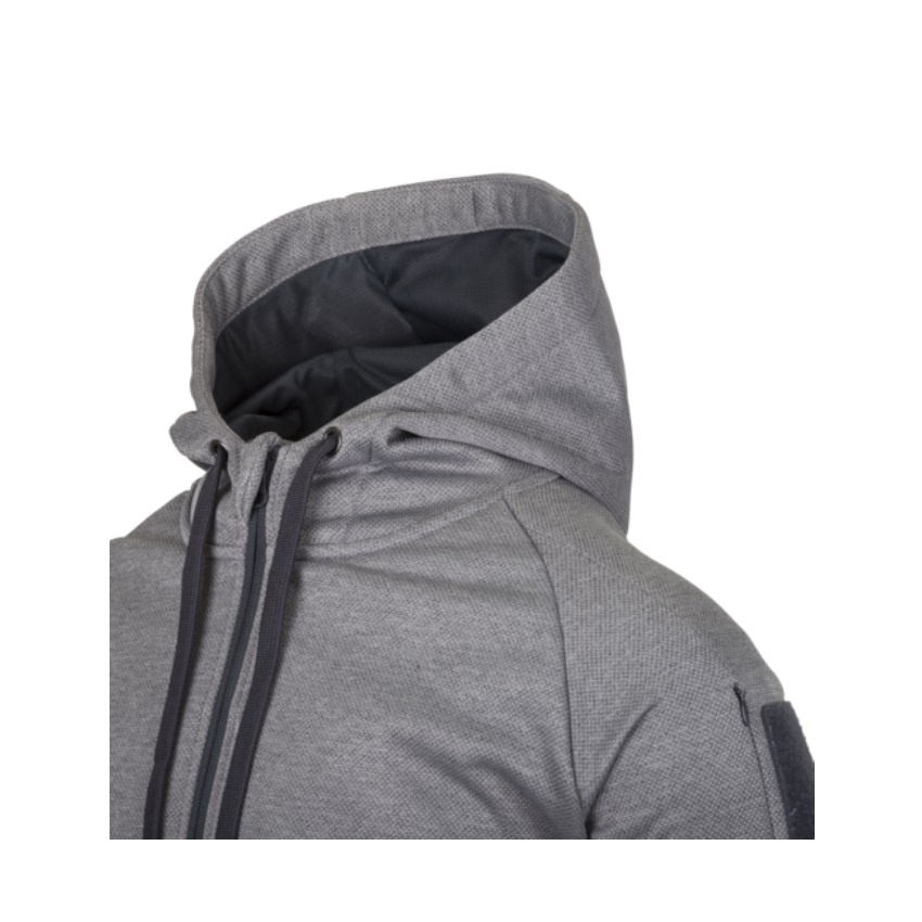 Επιχειρησιακό Hoodie με Φερμουάρ Urban Fullzip (Melange Black / Grey) της Helikon-Tex LIK74105 trazeras|LIK74105