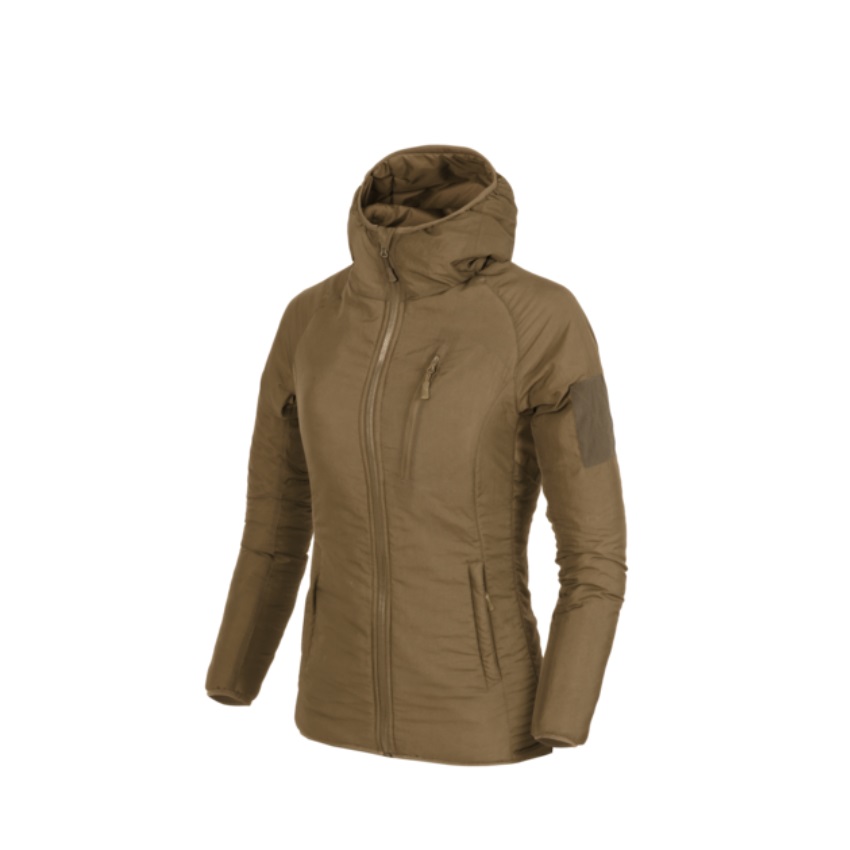 Γυναικείο Τζάκετ Wolfhound Jacket Hoodie (Coyote) της Helikon-Tex LIK74285 trazeras|LIK74285