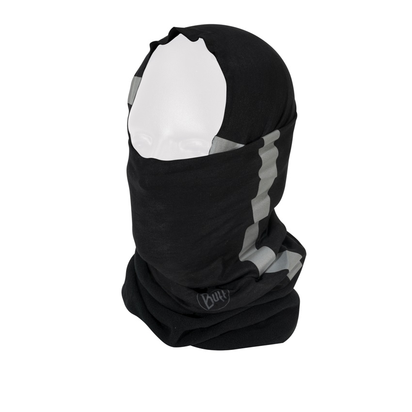 Πολυμορφυκό Περιλαίμιο Polar Solid Reflective Multifunctional Scarf (Black) της Buff SRS74581 trazeras|SRS74581