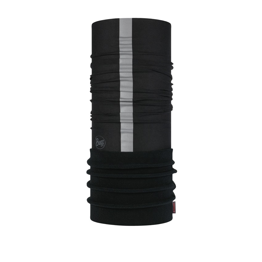 Πολυμορφυκό Περιλαίμιο Polar Solid Reflective Multifunctional Scarf (Black) της Buff SRS74581 trazeras|SRS74581