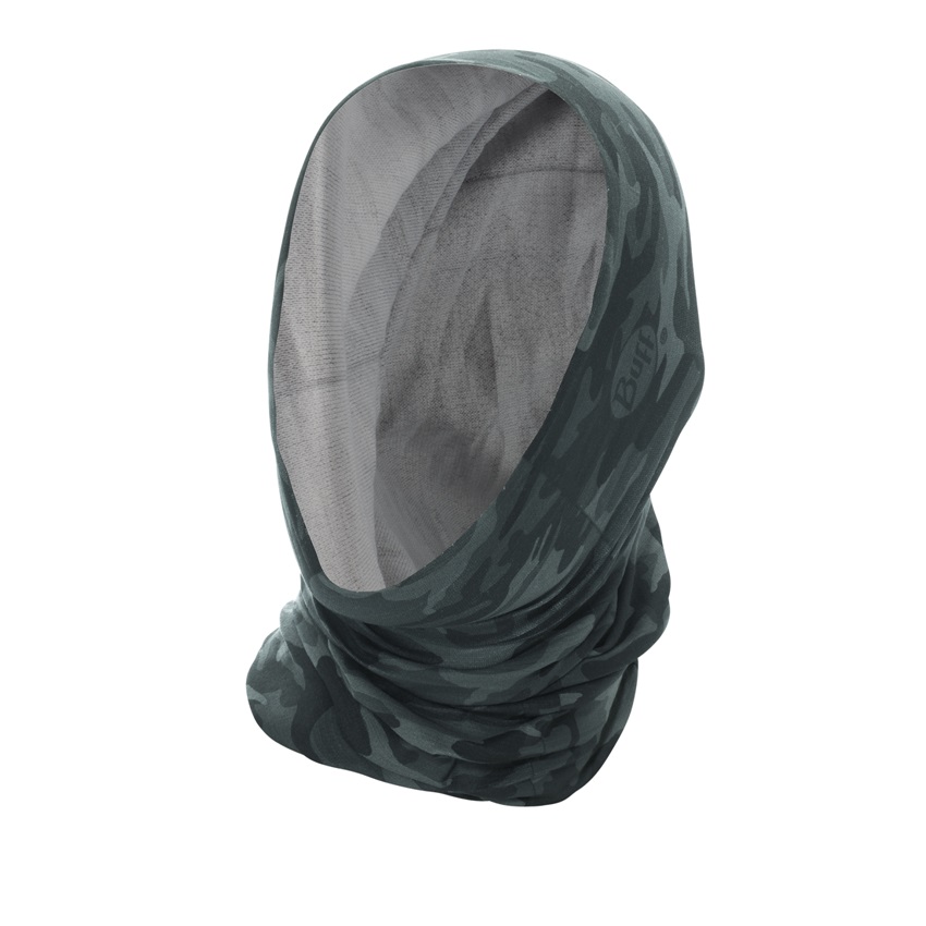 Πολυμορφυκό Περιλαίμιο Coolnet Uv®+ Multifunctional Scarf Camo (Black) της Buff SRS74594 trazeras|SRS74594