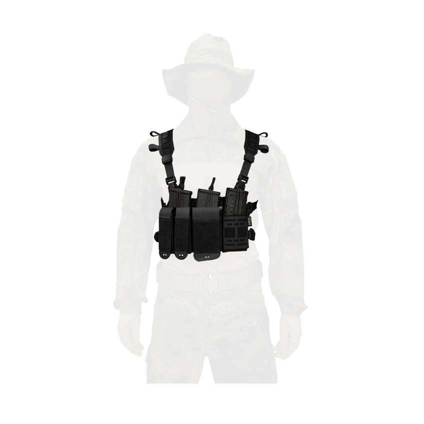 Επιχειρησιακό Γιλέκο Εξάρτηση MRCR Light Patrol Kit Micro Chest Rig (Black) της Frog.Pro SRS74790 trazeras|SRS74790