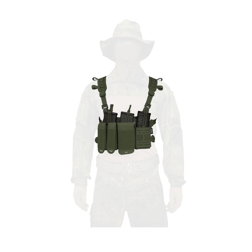 Επιχειρησιακό Γιλέκο Εξάρτηση MRCR Light Patrol Kit Micro Chest Rig (Ranger Green) της Frog.Pro SRS74791 trazeras|SRS74791