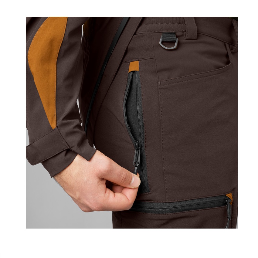 Παντελόνι Εκπαίδευσης Σκύλου Dog Active (Dark Brown) της Seeland LAM71238 trazeras|LAM71238