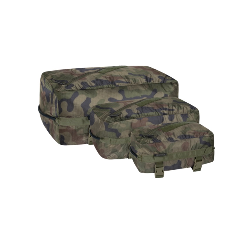 Πρακτικό Σετ Μικρών Σακιδίων Οργάνωσης Pakcell Set Polyester Ripstop (PL Woodland) της Helikon-Tex LIK75189 trazeras|LIK75189