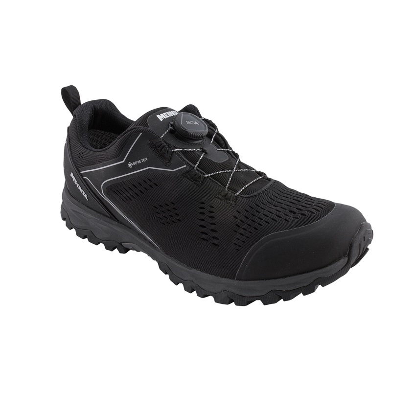 Πολυλειτουργικά Αδιάβροχα Παπούτσια Abano GTX BOA (Black) της Meindl SRS75341 trazeras|SRS75341
