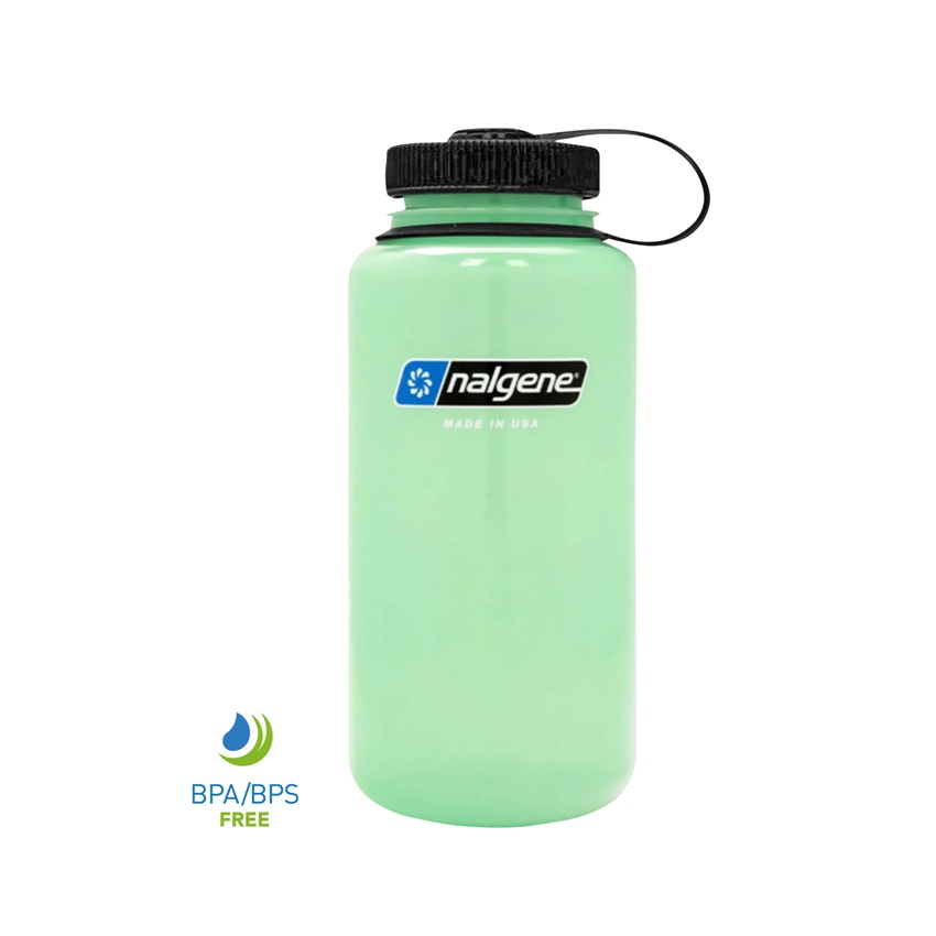 Μπουκαλάκι / Παγούρι Sustain Wide Neck Glow 1L (Grey) της Nalgene SRS75391 trazeras|SRS75391