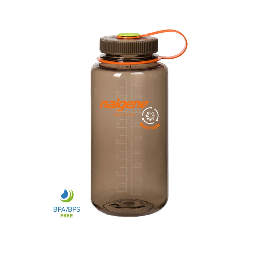 Μπουκαλάκι / Παγούρι Sustain Wide Neck 1L (Brown) της Nalgene SRS75395 trazeras|SRS75395