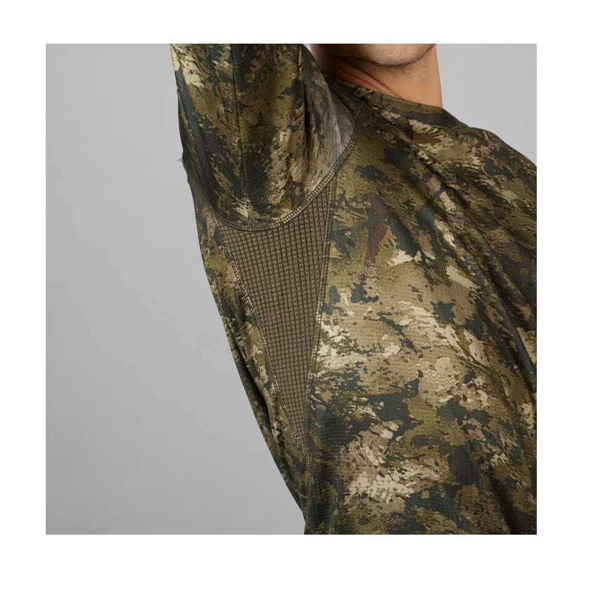 Κυνηγετική Μακρυμάνικη Μπλούζα Active L/S (Invisible Camo) της Seeland LAM71284 trazeras|LAM71284