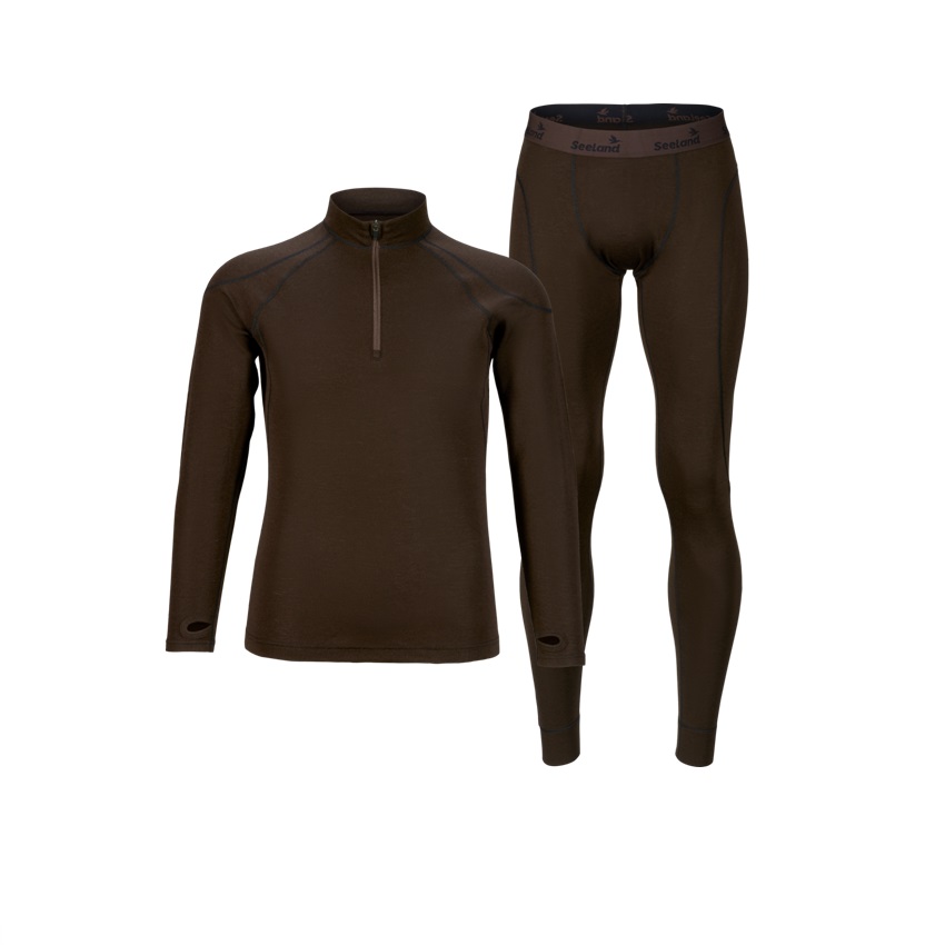 Σετ Ισοθερμικά Εσώρουχα Climate Base Layer (Clay Brown) της Seeland LAM71294 trazeras|LAM71294