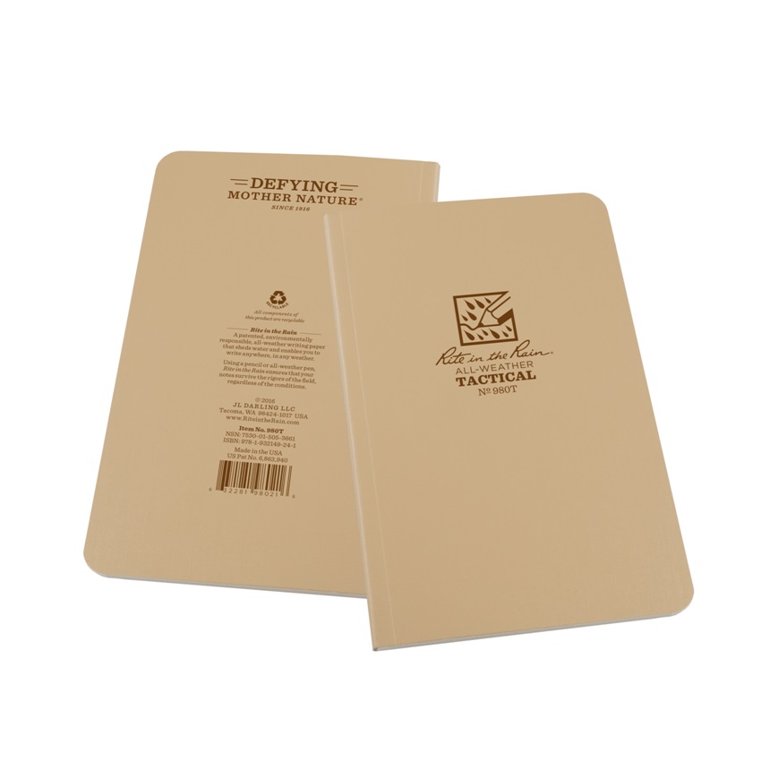 Αδιάβροχο Επιχειρησιακό Σημειωματάριο Πεδίου 160σελ. Tactical Field Book (2 Επιλογές) της Rite in the Rain SRS76208 trazeras|SRS76208