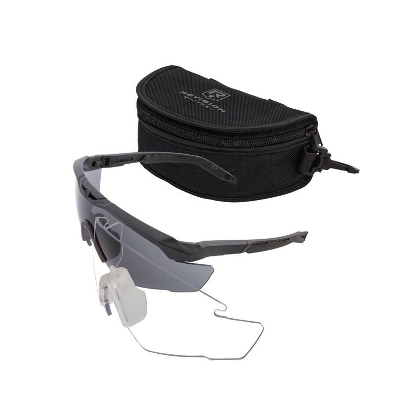 Γυαλιά Προστασίας Sawfly R3 Legacy Max-Wrap Essential Kit Clear & Smoke 3 Επιλογές (Black) της Revision SRS76291 trazeras|SRS76291