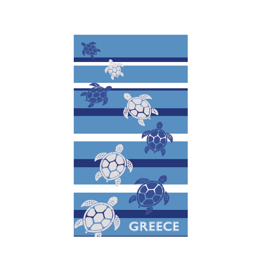 Πετσέτα Θαλάσσης Χελώνες Caretta Greece της Nysa NYS76376 trazeras|NYS76376