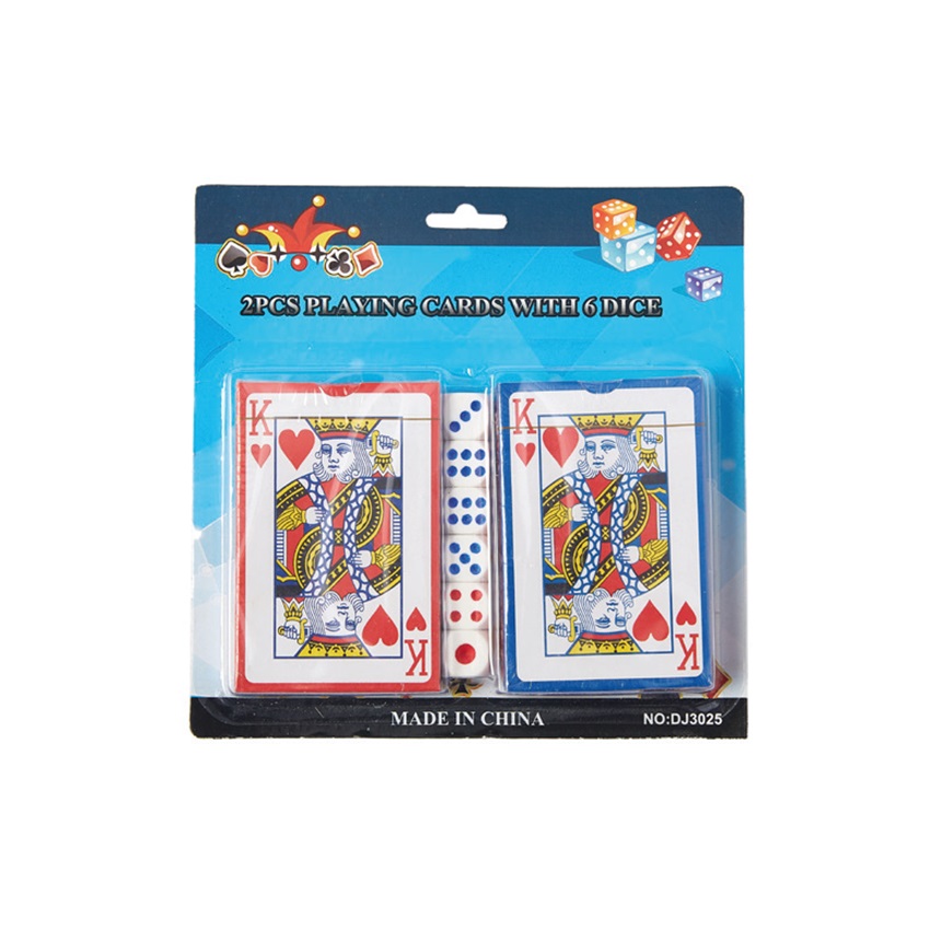 2 Τράπουλες με Ζάρια mod.182695 της Nysa NYS68380 trazeras|NYS68380