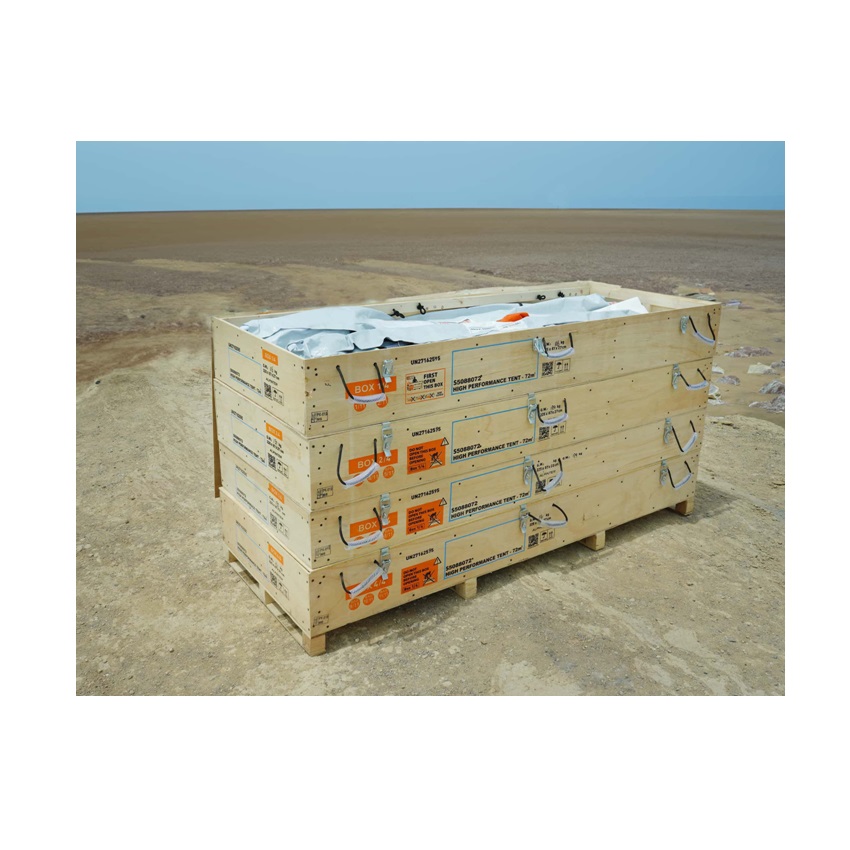Σκηνή Αντιμετώπισης Κρίσεων Unicef Standard Xpert72 HPT 72m2 (White) της Alpinter CEF76622 trazeras|CEF76622