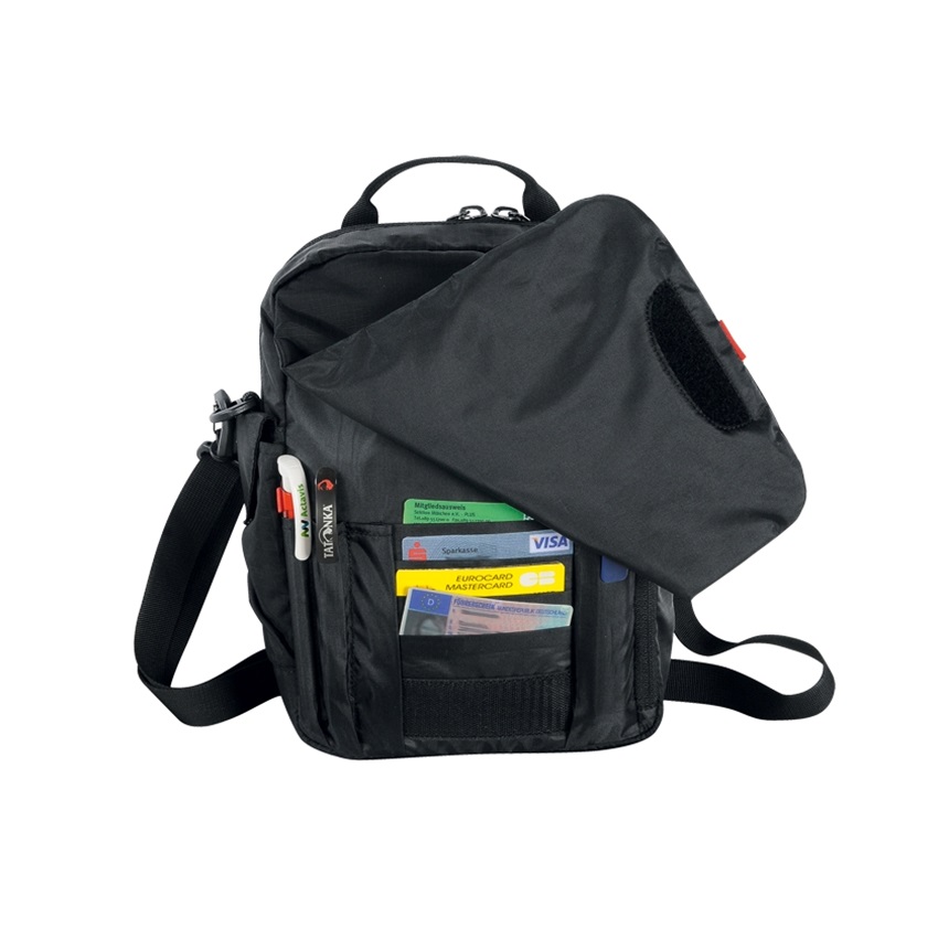 Τσαντάκι Ώμου Check-in XL Bag With Rfid Readout Protection (Black) της Tatonka SRS77005 trazeras|SRS77005