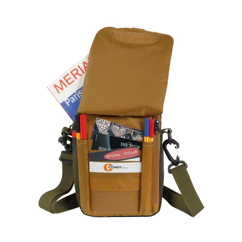Τσαντάκι Ώμου Προστασίας Κλοπής RFID Check-in Bag With Rfid Readout Protection (Olive) της Tatonka SRS77014 trazeras|SRS77014