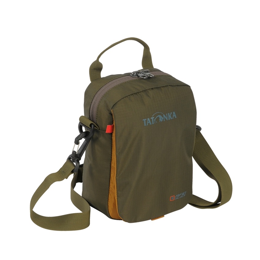 Τσαντάκι Ώμου Προστασίας Κλοπής RFID Check-in Bag With Rfid Readout Protection (Olive) της Tatonka SRS77014 trazeras|SRS77014
