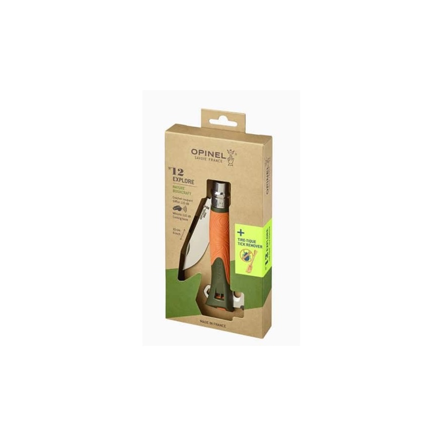 Σουγιάς Explore No.12 Tick Remover (2 Χρώματα) της Opinel VRA77037 trazeras|VRA77037