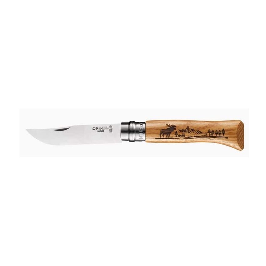 Σουγιάς Animalia Άλκη No.8 της Opinel VRA77040 trazeras|VRA77040