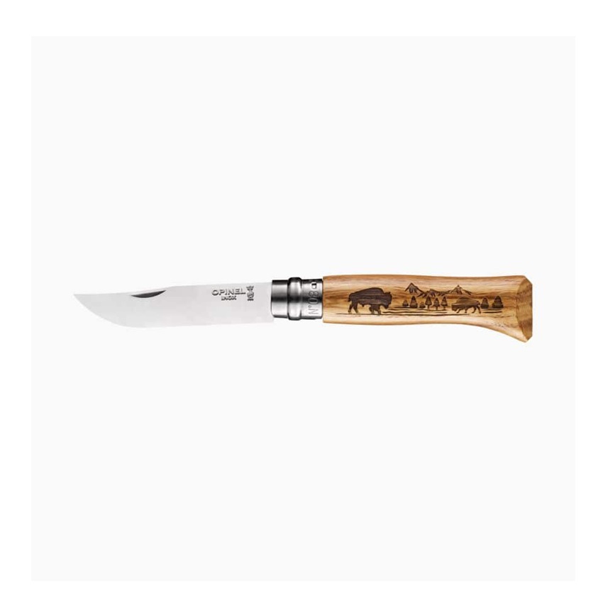 Σουγιάς Animalia Βίσωνας No.8 της Opinel VRA77042 trazeras|VRA77042