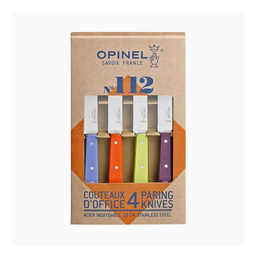 Σετ Μαχαίρια Κουζίνας Οξυά 4 τμχ. No 112 Pop Classic Vertigo της Opinel VRA77226 trazeras|VRA77226