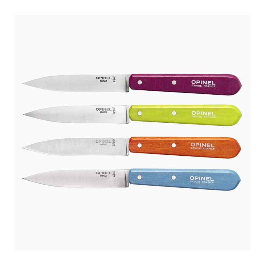Σετ Μαχαίρια Κουζίνας Οξυά 4 τμχ. No 112 Pop Classic Vertigo της Opinel VRA77226 trazeras|VRA77226