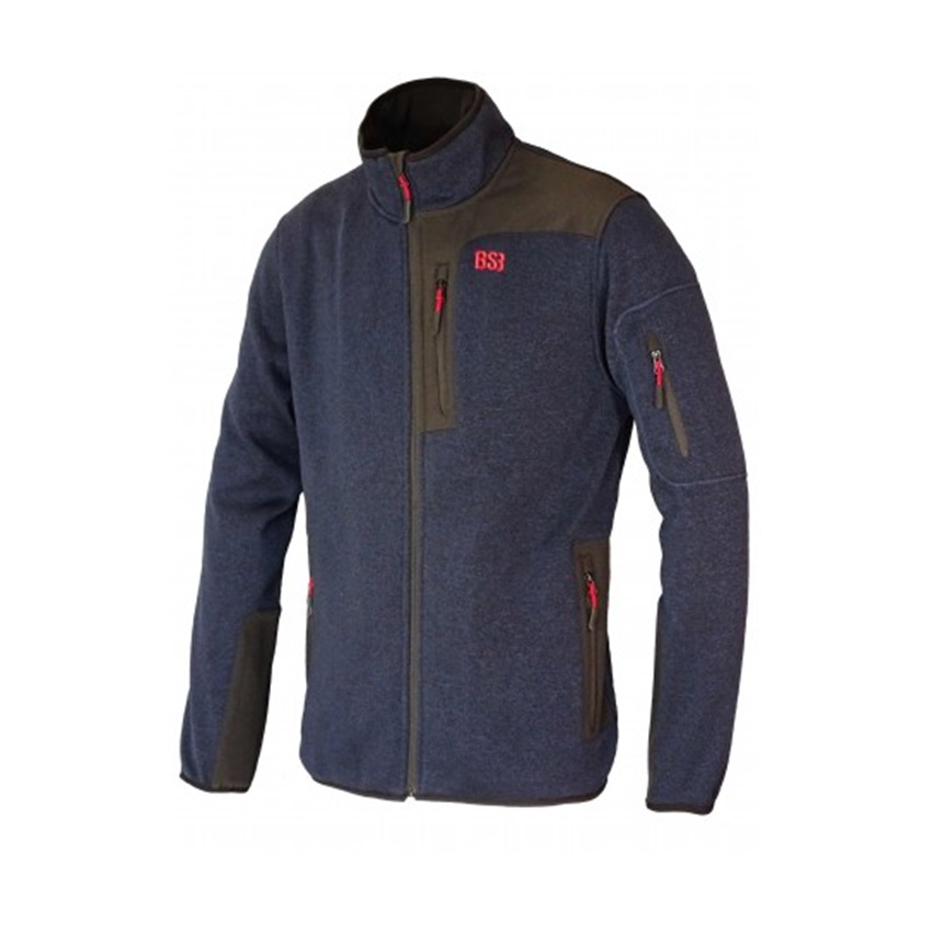 Ζακέτα Soft-Shell Fleece Punto Teneguia (Blue - Black) της Benisport GOR77293 trazeras|GOR77293