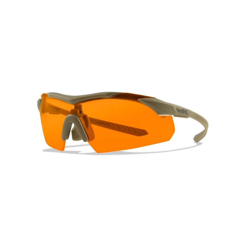 Επιχειρησιακά Γυαλιά, Σετ 3 Φακών WX Vapor Comm 2.5 Grey / Light Rust / Clear Mod.3562 (Matte Tan) της Wiley X WIL77490 trazeras|WIL77490