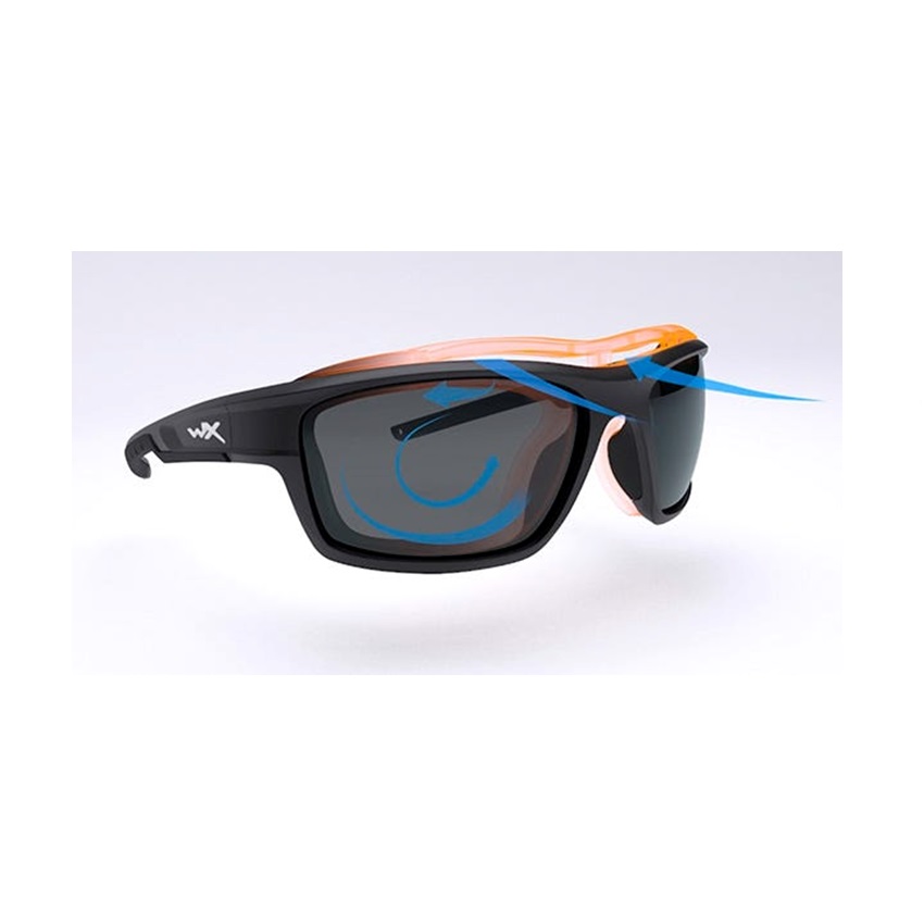 Επιχειρησιακά Γυαλιά WX Ozone Captivate Polarized Grey Mod.CCOZN08 (Matte Black) της Wiley X WIL77566 trazeras|WIL77566