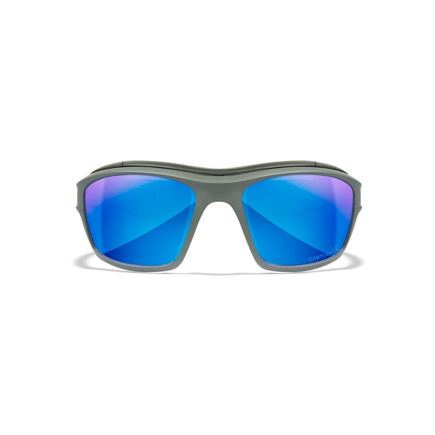 Επιχειρησιακά Γυαλιά WX Ozone Captivate Polarized Blue Mirror Mod.CCOZN09 (Matte Grey) της Wiley X WIL77596 trazeras|WIL77596