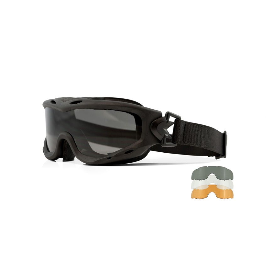 Επιχειρησιακά Γυαλιά Spear Grey / Clear / Light Rust (Matte Black) της Wiley X WIL77600 trazeras|WIL77600
